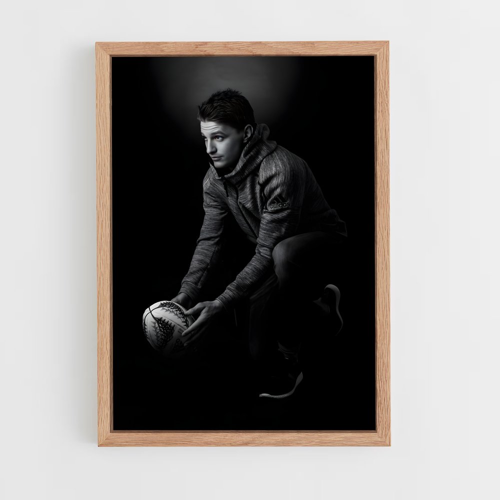 Poster Beauden barrett décisifs – affiche Rugby (vue 4)